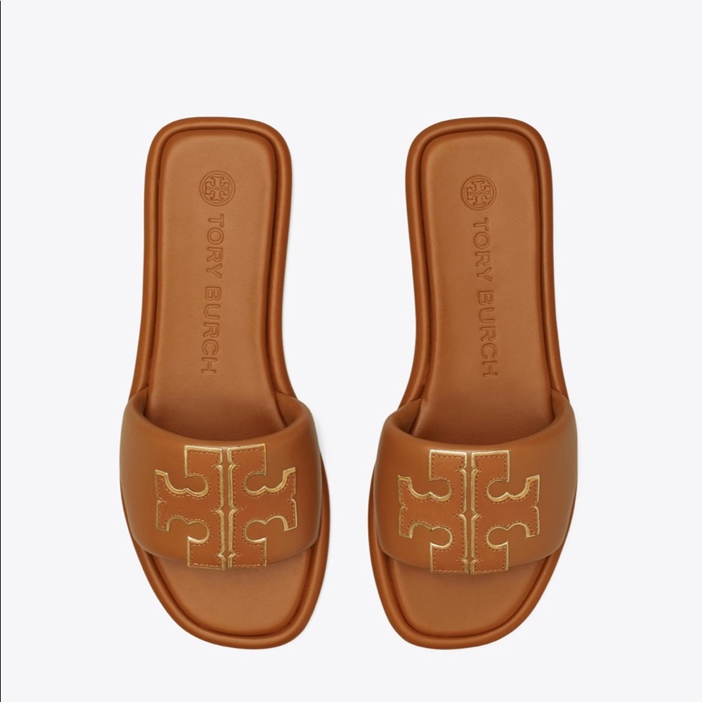 BRAND NEW Tory Burch DOUBLE T SPORT SLIDE